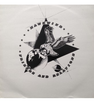 Various - Hawkwind Friends & Relations (LP, Album) mesvinyles.fr