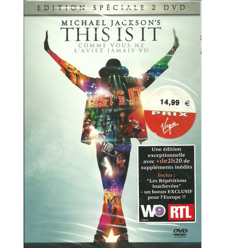 Michael Jackson - This Is It (DVD-V, Copy Prot., Multichannel, PAL) mesvinyles.fr