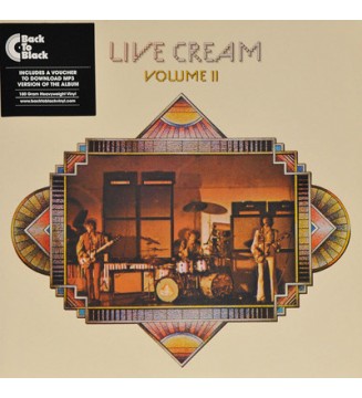 Cream (2) - Live Cream Volume II (LP, Album, RE, 180) new mesvinyles.fr