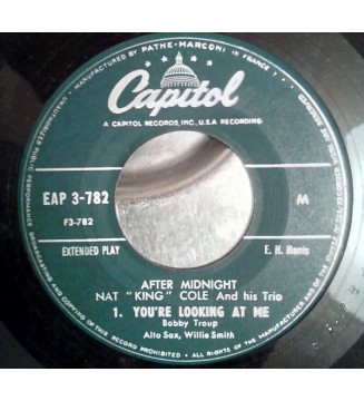 Nat 'King' Cole And His Trio* - After Midnight (7', EP) mesvinyles.fr