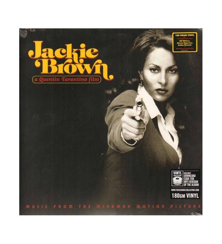 Various - Jackie Brown (Music From The Miramax Motion Picture) (LP, Comp, RE, 180) mesvinyles.fr