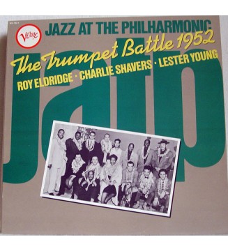 Roy Eldridge, Charlie Shavers, Lester Young - The Trumpet Battle 1952 (LP) mesvinyles.fr