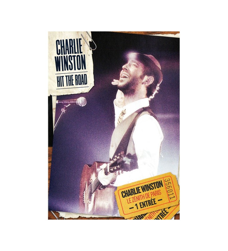Charlie Winston - Hit The Road (DVD-V, PAL, Reg) mesvinyles.fr