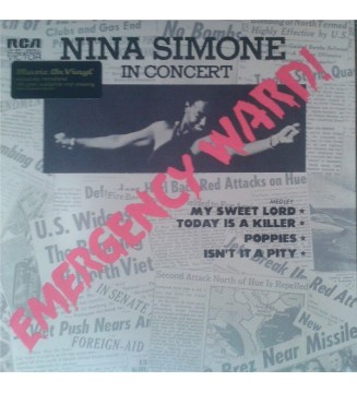 Nina Simone - In Concert - Emergency Ward! (LP, Album, RE, RM) mesvinyles.fr