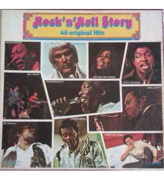Various - Rock'n'Roll Story 48 Original Hits (4xLP, Comp + Box) mesvinyles.fr