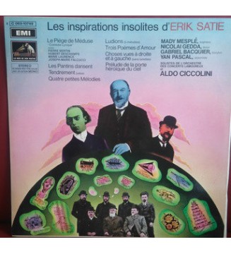 Erik Satie - Les Inspirations Insolites D'Erik Satie (LP) mesvinyles.fr