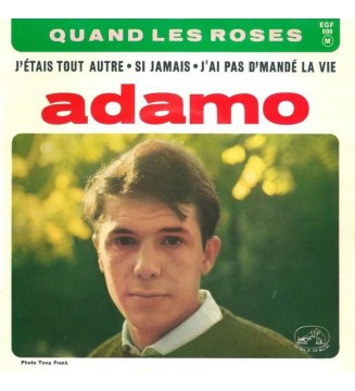 Adamo - Quand Les Roses (7', EP) mesvinyles.fr