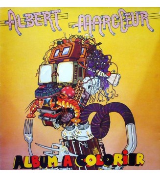 Albert Marcœur - Album À Colorier (LP, Album) mesvinyles.fr