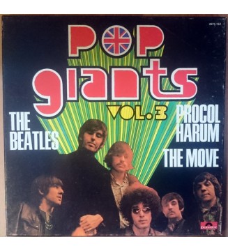 The Beatles / The Move / Procol Harum - Pop Giants Vol. 3 (3xLP, Comp + Box) mesvinyles.fr