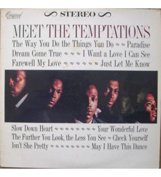 The Temptations - Meet The Temptations (LP, Album, RE) mesvinyles.fr