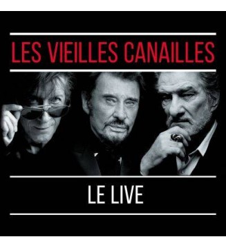 JOHNNY HALLYDAY JACQUES DUTRONC – EDDY MITCHELL Les Vieilles Canailles – Live 2017 (3xLP) new mesvinyles.fr