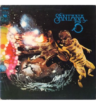 Santana - 3 (LP, Album, RE, Gat) mesvinyles.fr