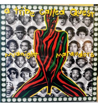 A Tribe Called Quest - Midnight Marauders (LP, Album, RE) new mesvinyles.fr