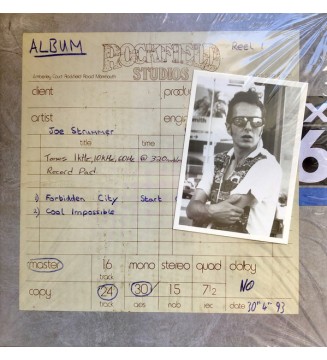 Joe Strummer - Forbidden City (Demo) / 	Cool Impossible (12', Single, Ltd) new mesvinyles.fr