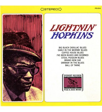 Lightnin' Hopkins - Lightnin' Hopkins (LP, Comp) mesvinyles.fr