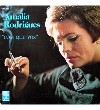 Amalia Rodrigues* - Com Que Voz (LP, Album, Gat) mesvinyles.fr