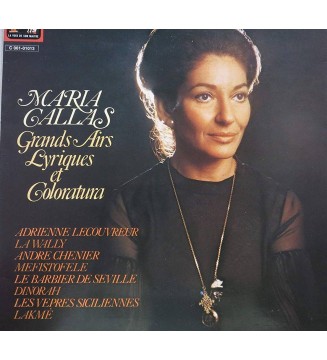Maria Callas - Grands Airs Lyriques Et Coloratura (LP, Mono) mesvinyles.fr