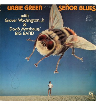 Urbie Green With Grover Washington, Jr. & David Matthews' Big Band* - Señor  Blues (LP, Album, Pit) mesvinyles.fr