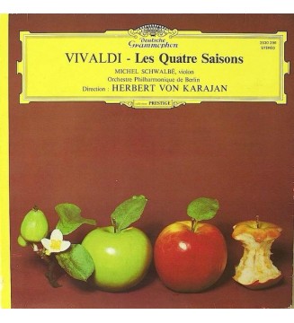 Vivaldi*, Herbert von Karajan, Michel Schwalbé & Berliner Philharmoniker - Les Quatre Saisons (LP, Album, Gat) mesvinyles.fr
