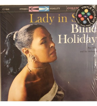 Billie Holiday, Ray Ellis And His Orchestra - Lady In Satin - Mauve (LP, Ltd) mesvinyles.fr