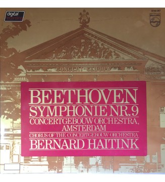 Beethoven* / Bernard Haitink / Concertgebouw Orchestra, Amsterdam* - Symphonie Nr. 9 (2xLP) mesvinyles.fr