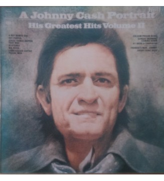 Johnny Cash - A Johnny Cash Portrait, His Greatest Hits, Volume II (LP, Comp) mesvinyles.fr