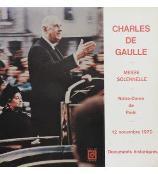 Various - Charles De Gaulle Messe Solennelle (LP) mesvinyles.fr