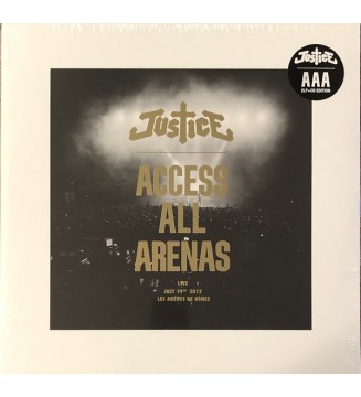 Justice (3) - Access All Arenas (2xLP + CD + Ltd, P/Mixed) mesvinyles.fr