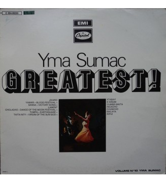 Yma Sumac - Greatest! (Chanto Incas) (LP, Comp) mesvinyles.fr