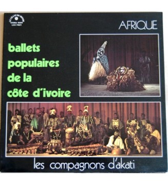 Les Compagnons D'Akati - Ballets Populaires De La Côte D'Ivoire (LP) mesvinyles.fr