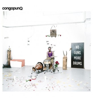 CongopunQ* - No Guns More Drums (LP, Album)  mesvinyles.fr