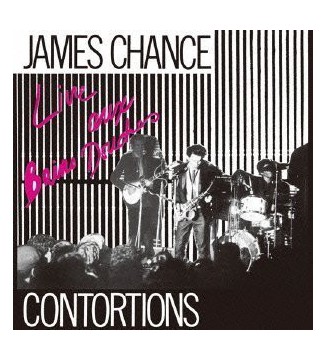 James Chance - Contortions* - Live Aux Bains Douches (LP) mesvinyles.fr