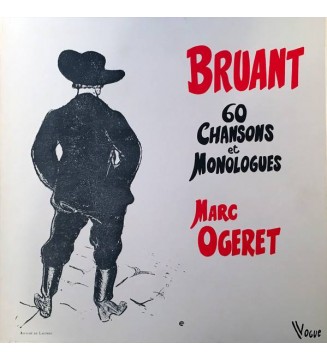 Bruant*, Marc Ogeret - 60 Chansons Et Monologues  (4xLP) mesvinyles.fr