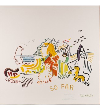 Crosby, Stills, Nash & Young - So Far (LP, Comp) mesvinyles.fr