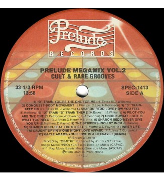 Various - Prelude Megamix Vol. 2 (12', P/Mixed) mesvinyles.fr