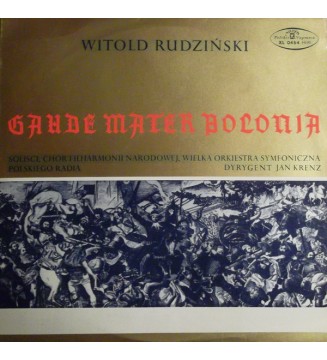 Witold Rudziński · Hanna Rumowska, Bogdan Paprocki, Stanisław Zaczyk, Warsaw National Philharmonic Choir*, Polish National Radi mesvinyles.fr