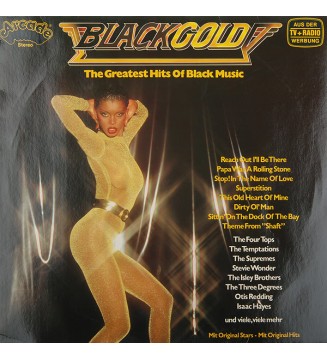Various - Black Gold - The Greatest Hits Of Black Music (LP, Comp) mesvinyles.fr