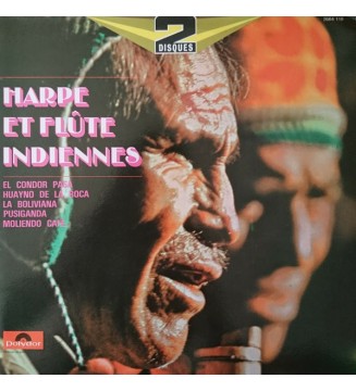 Various - Harpe Et Flûte Indiennes (2xLP, Comp) mesvinyles.fr