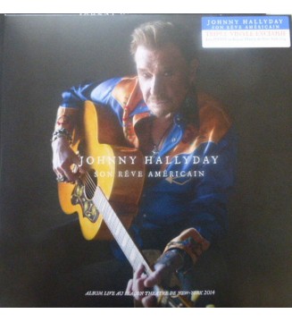 Johnny Hallyday - Son Rêve Américain (Album Live Au Beacon Theatre De New-York 2014) (3xLP, Album) new mesvinyles.fr