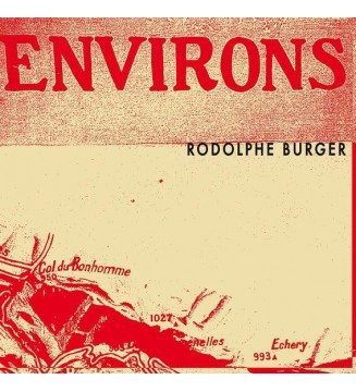 Rodolphe Burger - ENVIRONS (2xLP, Album + CD) mesvinyles.fr
