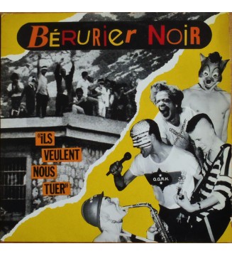 Bérurier Noir - Ils Veulent Nous Tuer (12', MiniAlbum)   mesvinyles.fr