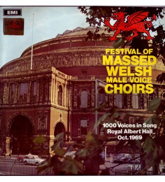 Various - Festival Of Massed Welsh Male Voice Choirs (LP)   mesvinyles.fr