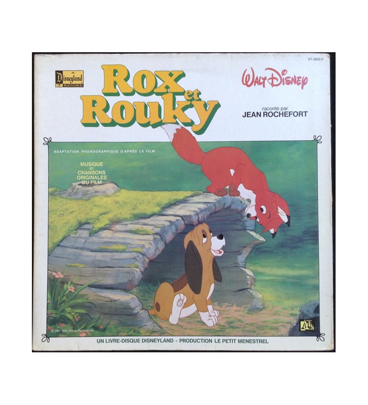 Walt Disney - Rox Et Rouky (LP, Gat) mesvinyles.fr