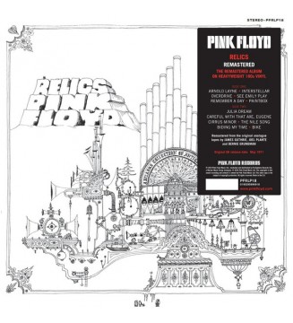 Pink Floyd - Relics (LP, Comp, Mono, RE, RM, 180) new mesvinyles.fr