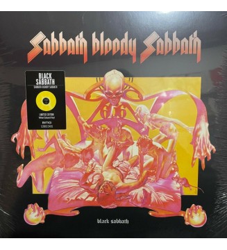 Black Sabbath - Sabbath Bloody Sabbath (LP, Ltd, RE, RP, Yel) mesvinyles.fr