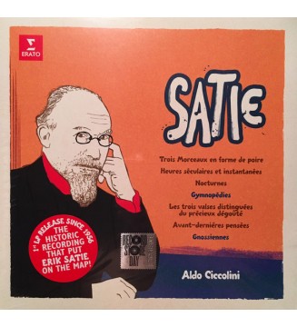 Aldo Ciccolini, Erik Satie - Satie (LP, Album, RE, RM, Gat) mesvinyles.fr
