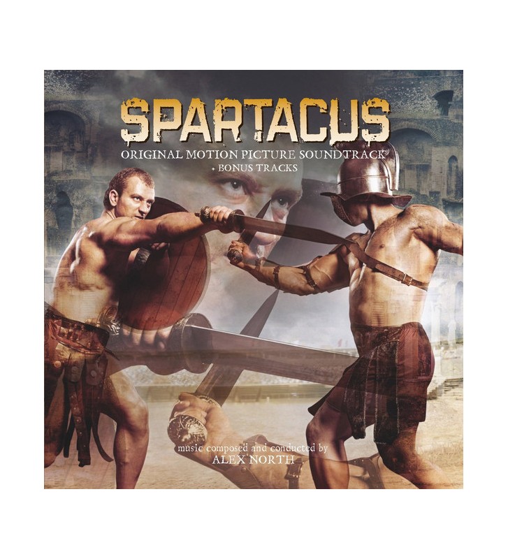 Alex North - Spartacus (Original Motion Picture Soundtrack) (LP, Album, RE, RM) mesvinyles.fr 