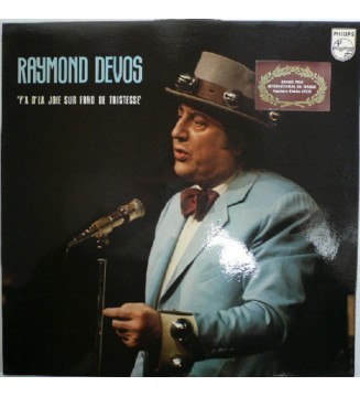 Raymond Devos - Y'A D'La Joie Sur Fond De Tristesse (LP, Album) mesvinyles.fr