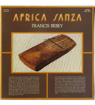 Francis Bebey - Africa Sanza (LP, Album) mesvinyles.fr