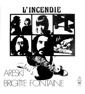 Areski - Brigitte Fontaine - L'Incendie (LP, Album, Ltd, RE, 180) mesvinyles.fr